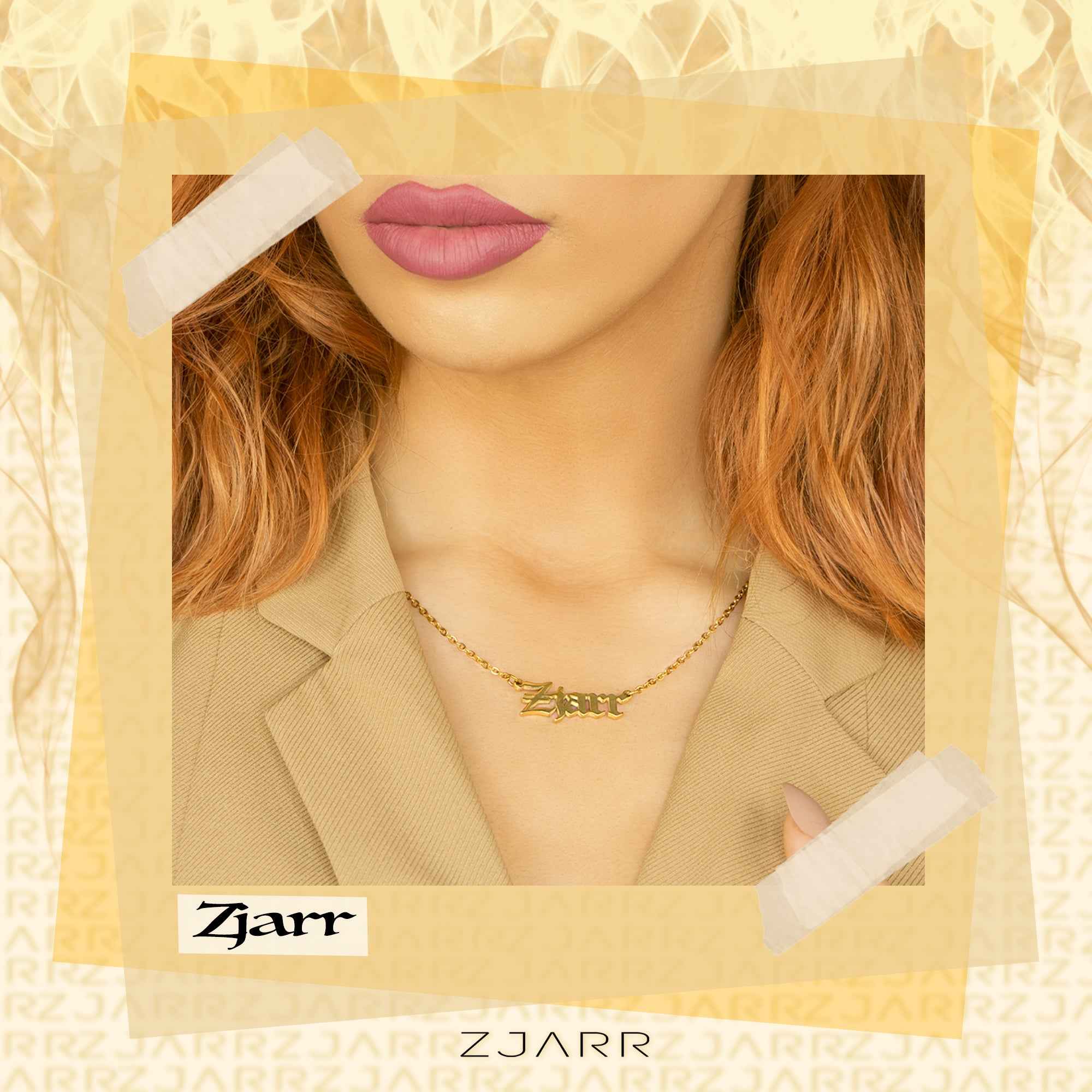 'Zjarr' Albanian 18k Gold Plated Necklace