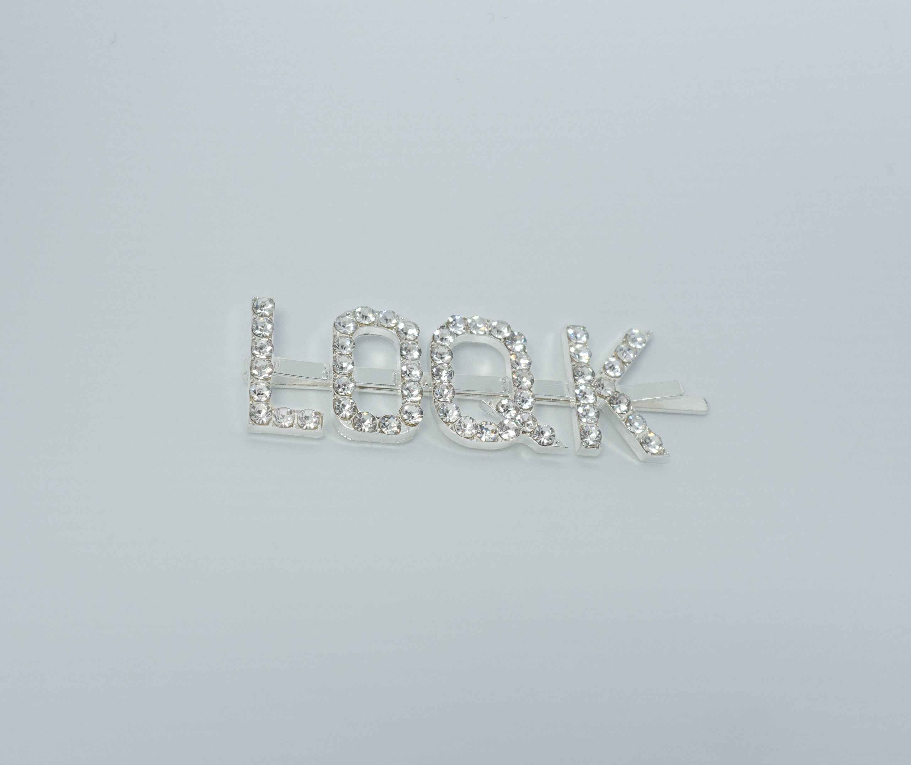 LOQK ALBANIAN SILVER DIAMANTE CLIP