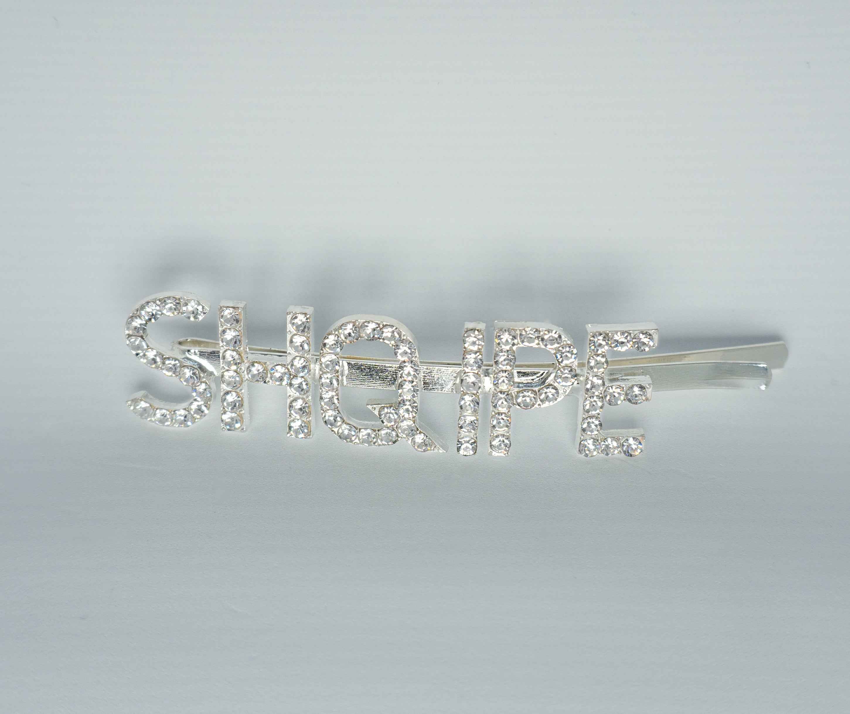 SHQIPE SILVER DIAMENTE CLIP