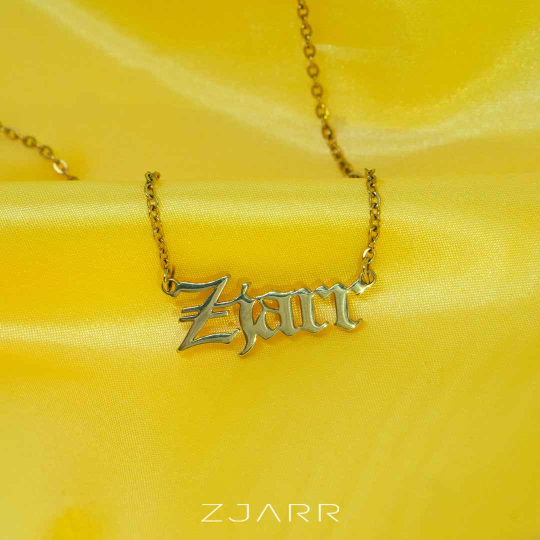 'Zjarr' Albanian 18k Gold Plated Necklace