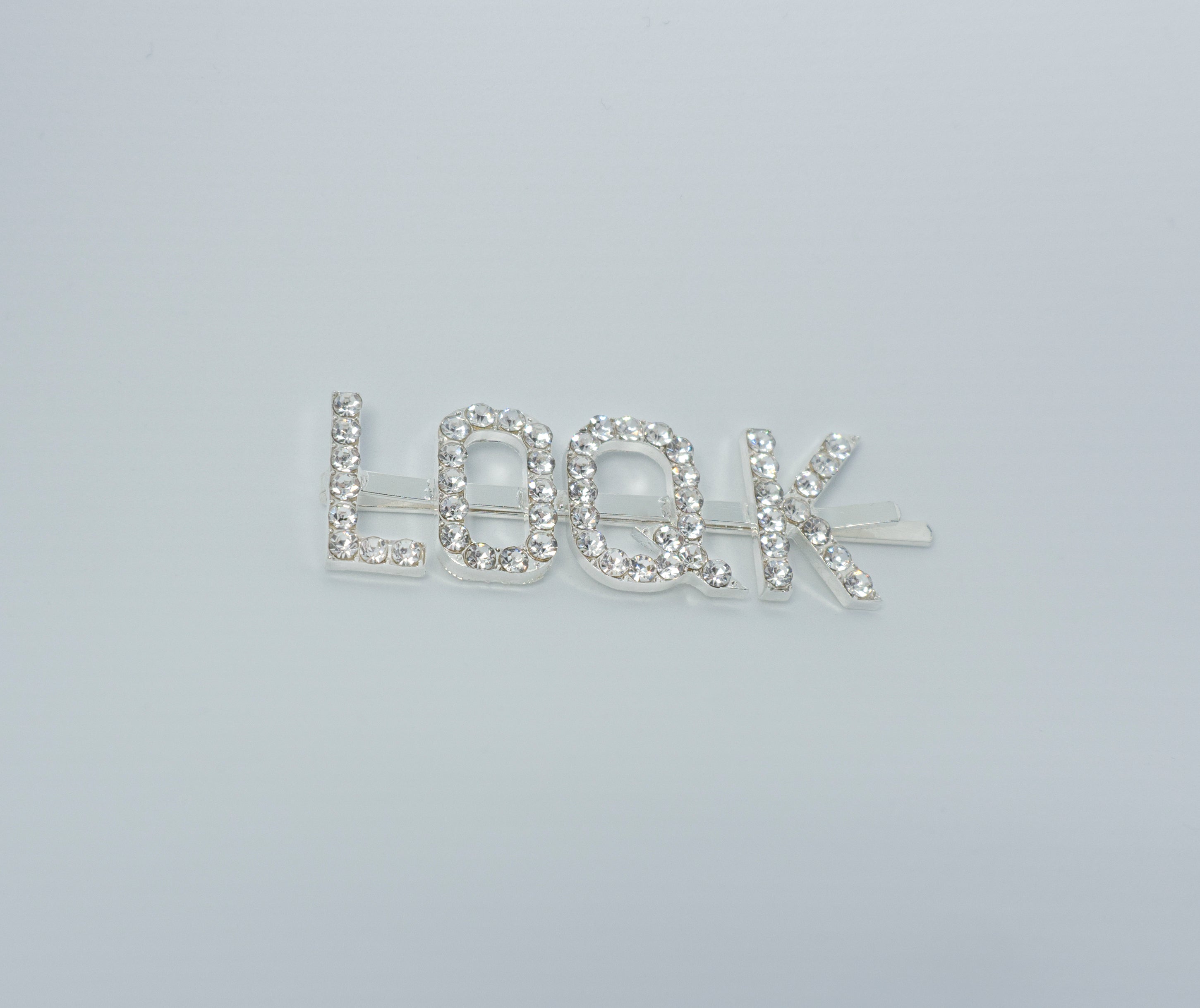 LOQK ALBANIAN SILVER DIAMANTE CLIP